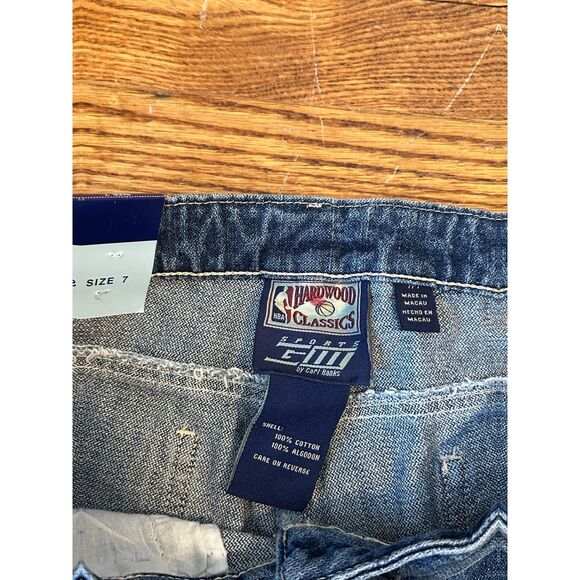 Vintage NY Knicks Jeans Size 7/29 Low Rise Flare NBA !  1990's/2000's Y2K - Picture 13 of 13